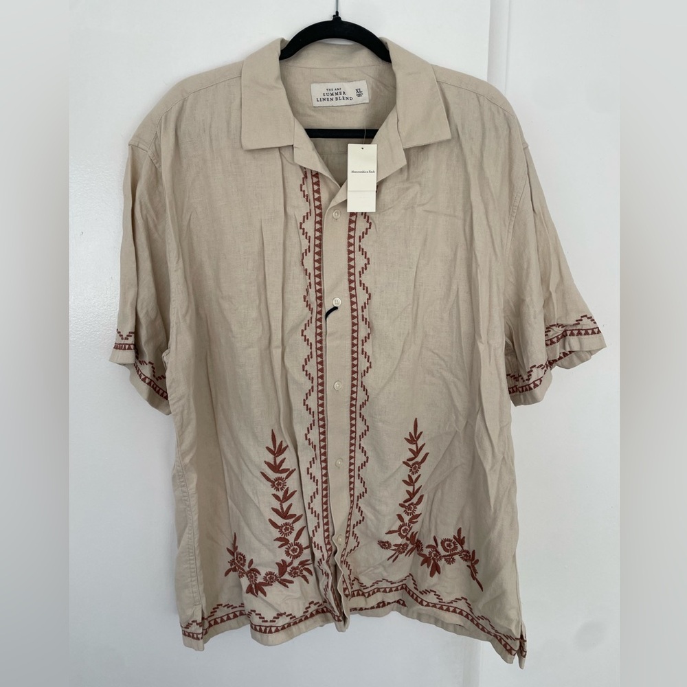 Abercrombie & Fitch summer linen shirt